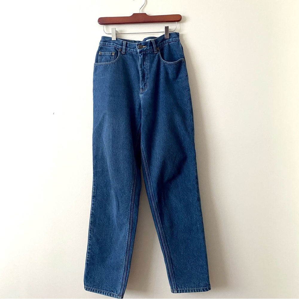 Eddie Bauer Vintage Flannel Lined Womens High Rise 100% Cotton Jeans Size 6